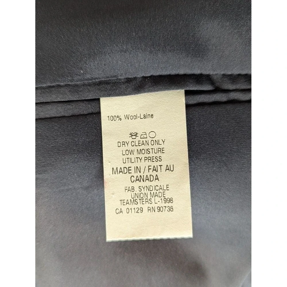 Lauren Ralph Lauren Wool Sport Jacket Men's 44R Navy 2 Button Corpcore Office